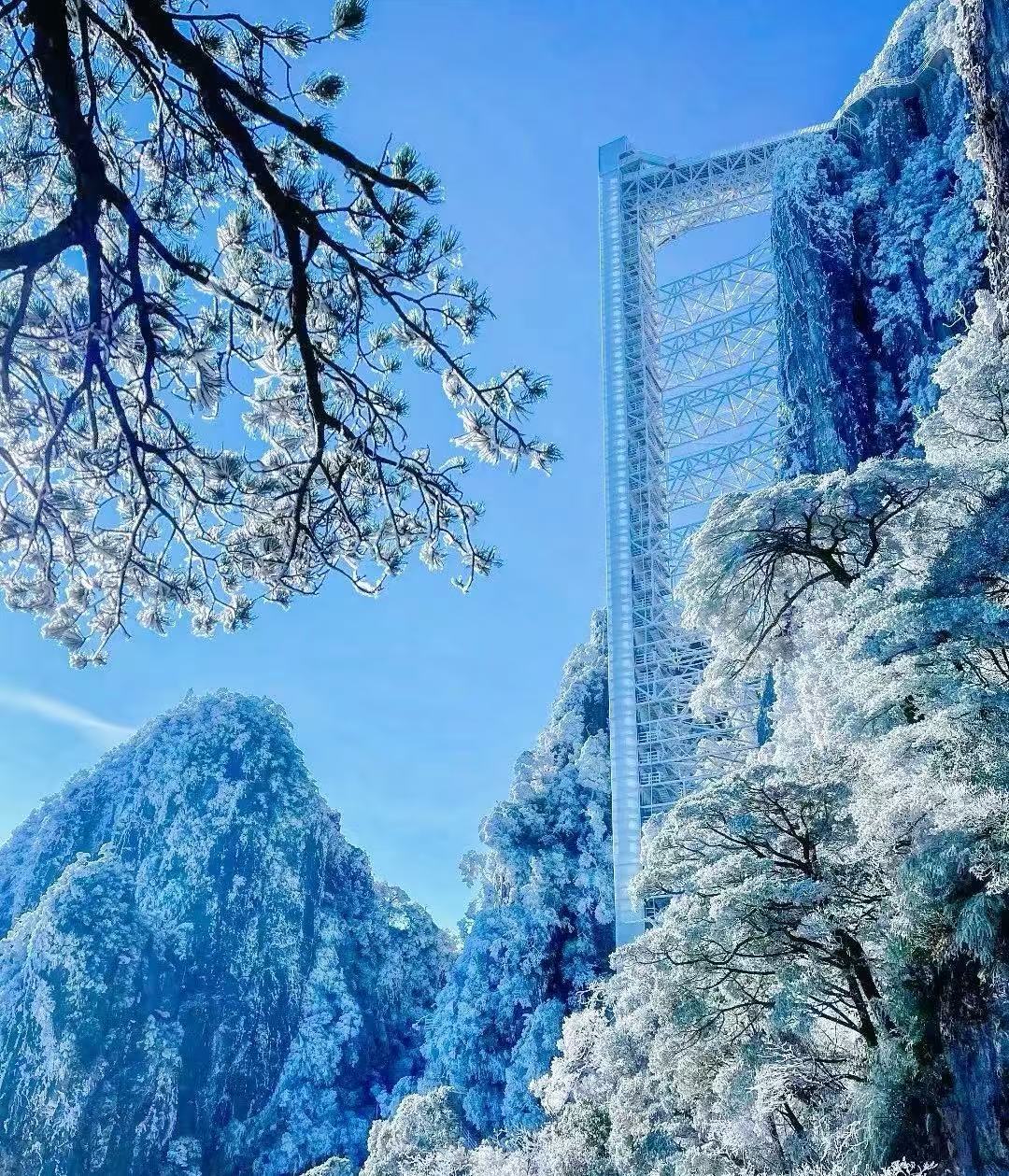 郴州旅游兩天一晚蘇仙嶺+裕后街+溫泉酒店+莽山霧凇